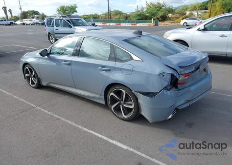 2022 Honda Accord Sport из США, поврежденный, VIN 1HGCV1F35NA046884